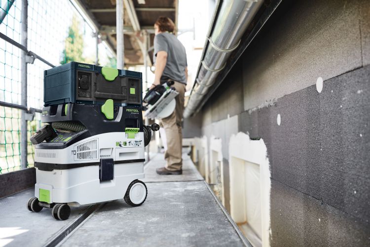 Het Systainer-systeem maakt integratie van het powersysteem aantrekkelijk voor koppeling aan andere Festool-gereedschappen. Het Systainer-systeem maakt integratie van het powersysteem aantrekkelijk voor koppeling aan andere Festool-gereedschappen.
