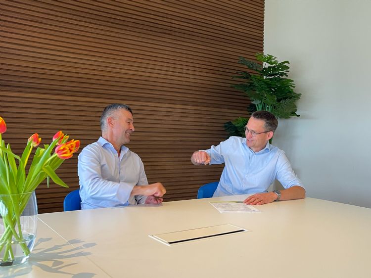 René Koot en Leo Kodde (l) René Koot en Leo Kodde (l)