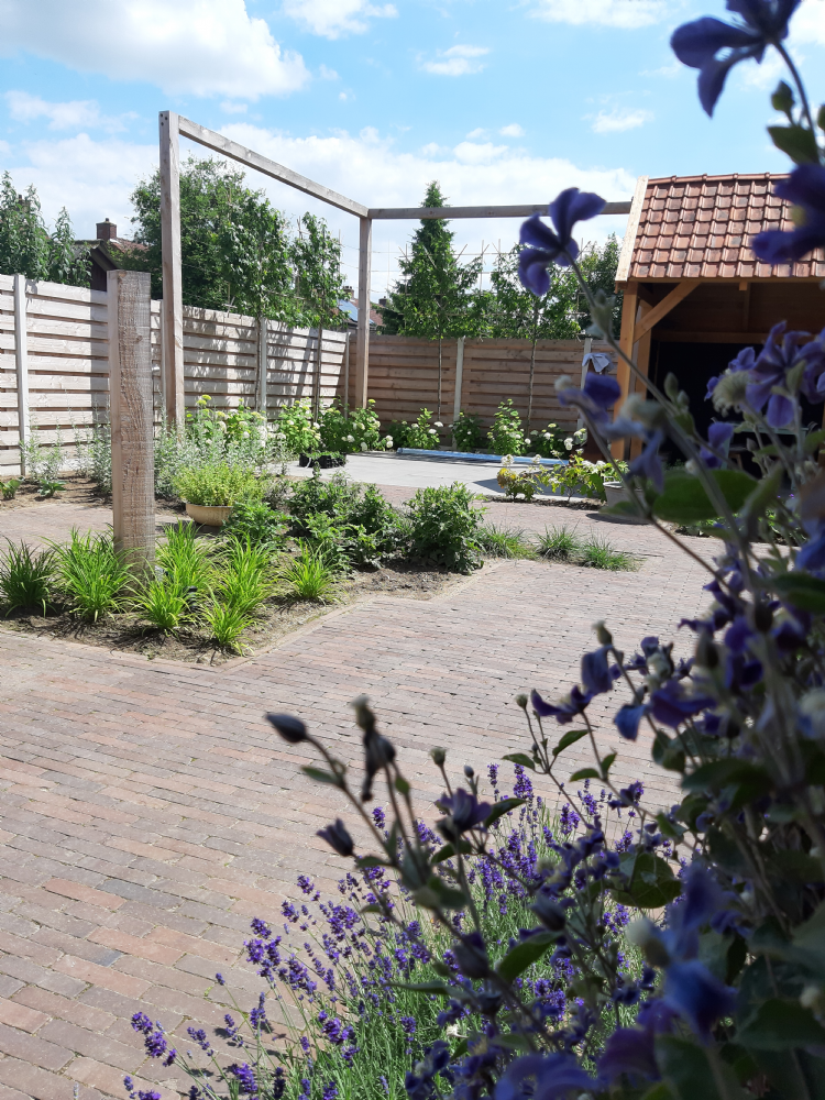 De tuinen worden door Boesheide zelf ontworpen en uitgevoerd De tuinen worden door Boesheide zelf ontworpen en uitgevoerd