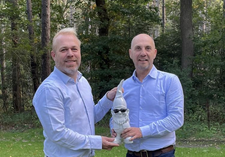 De directeuren van S+dB, Harmen Smid en Gerard Otten De directeuren van S+dB, Harmen Smid en Gerard Otten