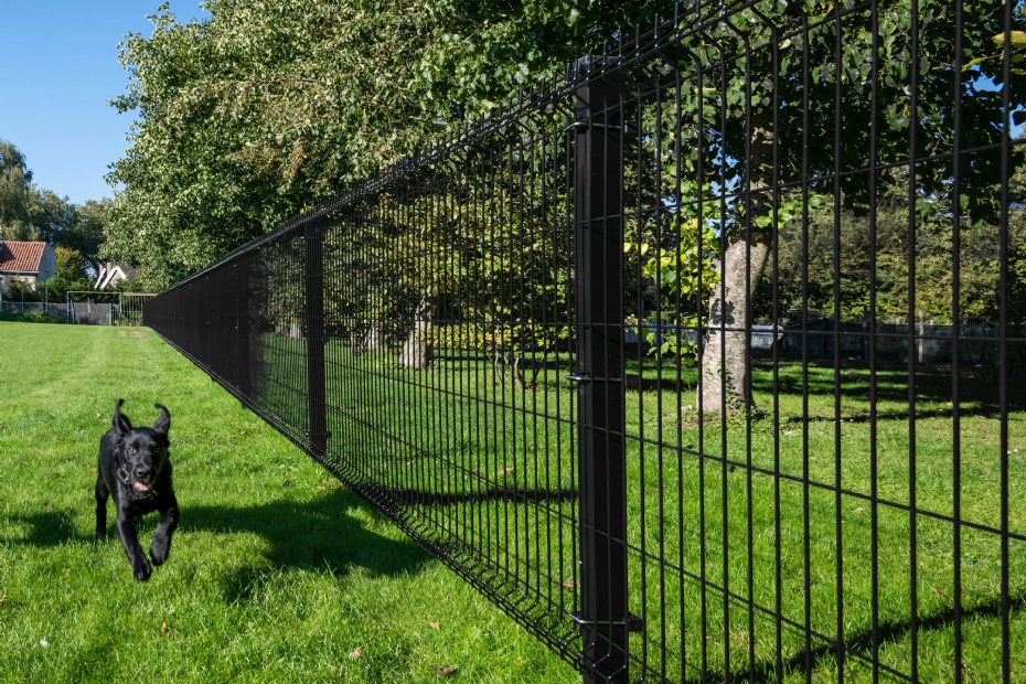 Enkelstaafmat met knik boven- en onderin Enkelstaafmat met knik boven- en onderin
