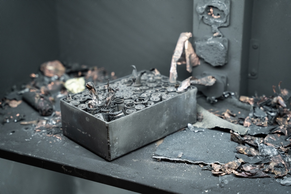 Na een brandtest Na een brandtest