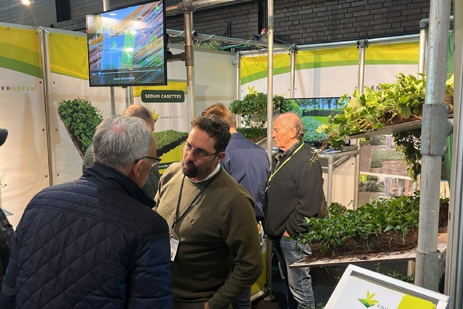 Covergreen tijdens de Groene Sector Vakbeurs 2025