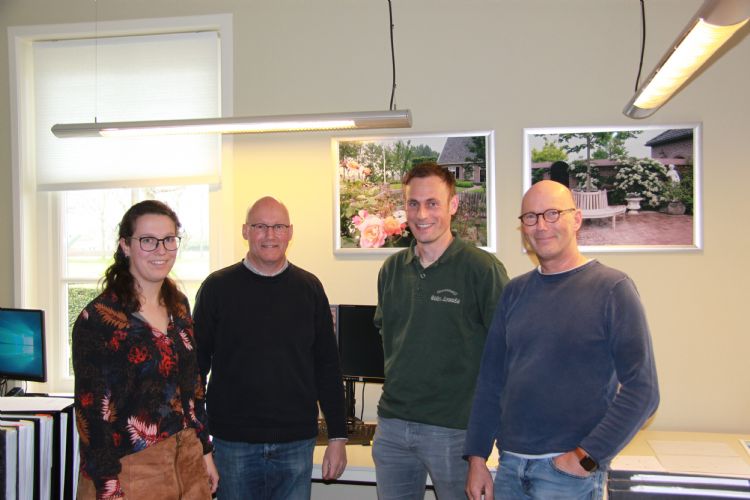 Lenneke, Arnold, Sander en Jan van Gebr. Arends Lenneke, Arnold, Sander en Jan van Gebr. Arends