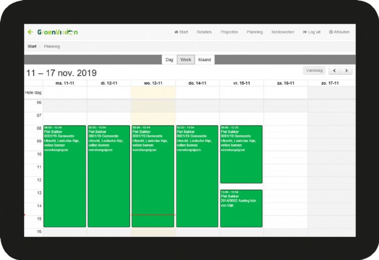 Geheel nieuwe Vision Mobileapp van Infogroen Software