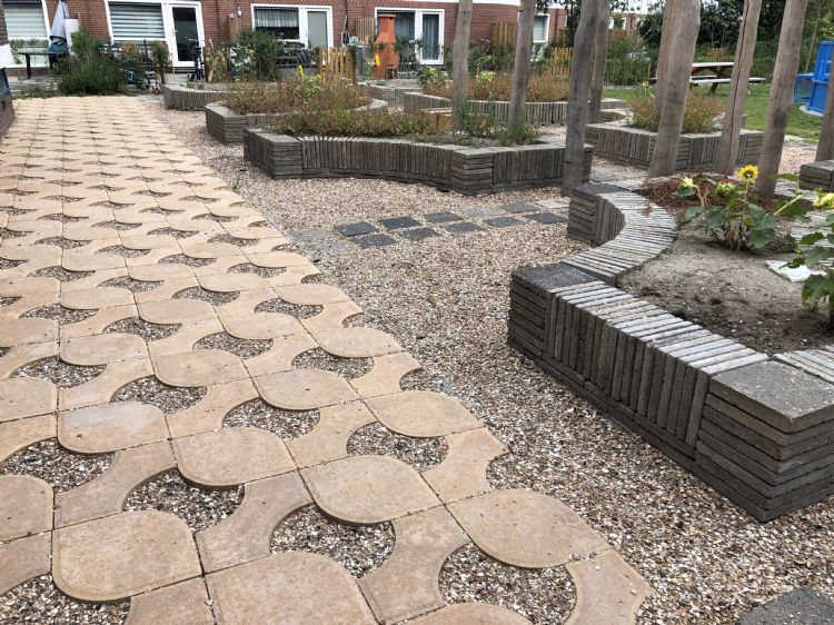 De Wave-tegel van Rain(a)Way De Wave-tegel van Rain(a)Way