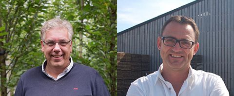 Wilhem Vervat (links) en Gerrit Jan van Nifterik (rechts)