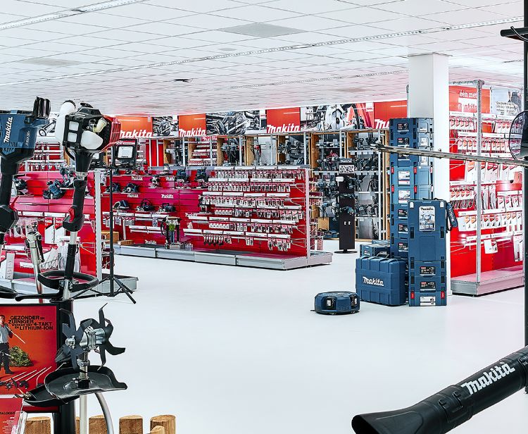 Het nieuwe Makita-kenniscentrum in Woerden