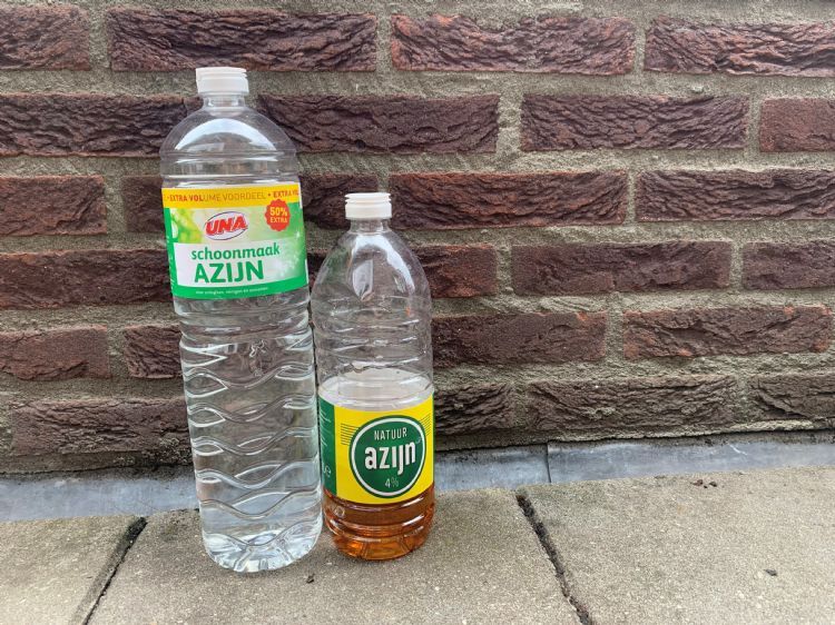 azijn tegen groene aanslag verdunnen