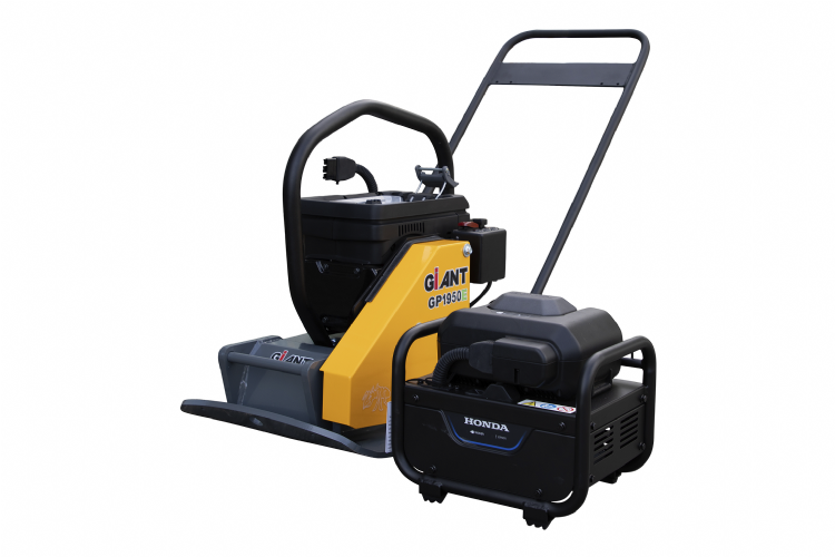 De elektrische aangedreven trilplaat is speciaal ontworpen voor het zware werk.