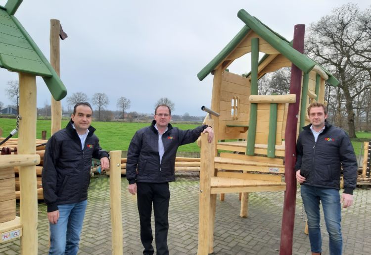 V.l.n.r.: André van Luttikhuizen, Henk van Middendorp en Jan-Willem van Middendorp.