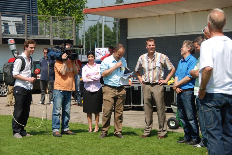 Sfeerbeeld van een eerdere Gras Innovatie Dag (archieffoto NWST)