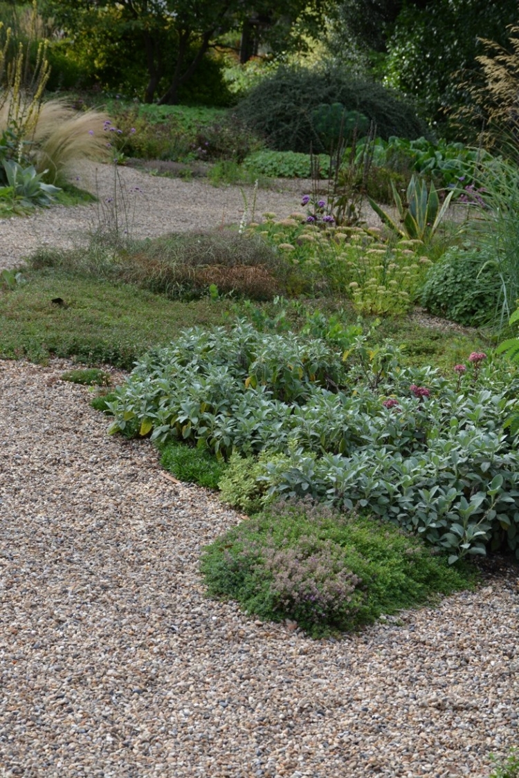 Droogtetuin bij Beth Chatto Gardens, Engeland