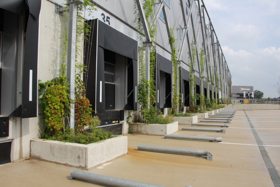 Natuurinclusieve laaddocks - © Van der Tol - Innovatiedatabase Werklandschappen van de Toekomst