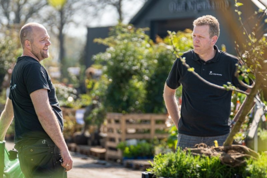 Het team van Olaf Nijenkamp Tuinplanten.