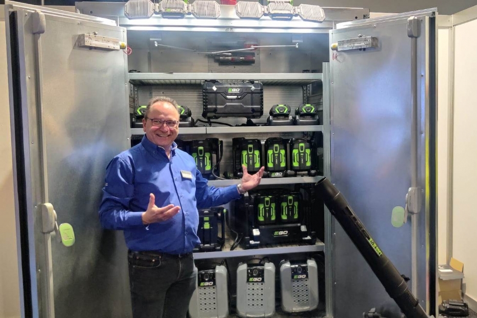 Archieffoto tijdens 2022: accukast met batterijen