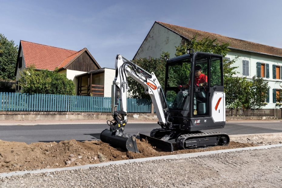 De nieuwe Bobcat E16.