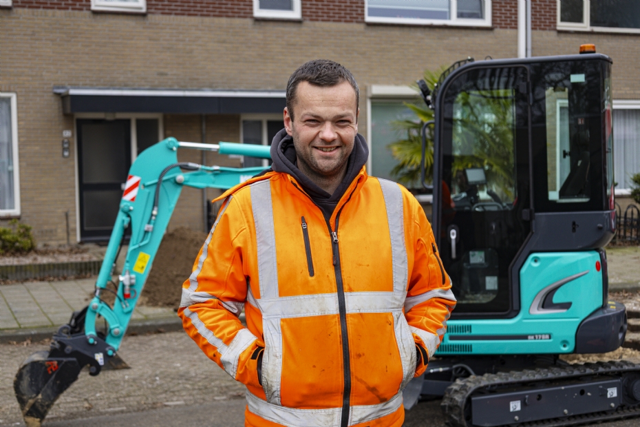 Machinist Jan Blom van C. van Tuijl