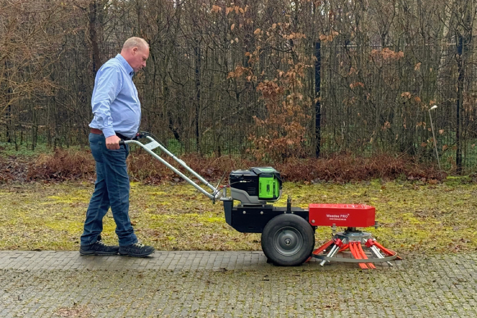 De Weedee Pro in actie.
