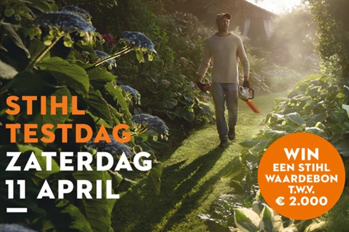 Zet Machine STIHL Testdag zet machines in de praktijk centraal
