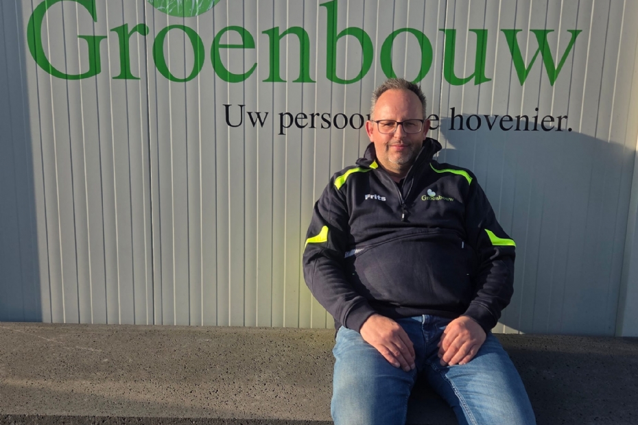 Frits van der Wal van Groenbouw Hoveniersbedrijf doet geen concessies: wie geen kwaliteit wil, moet elders zijn