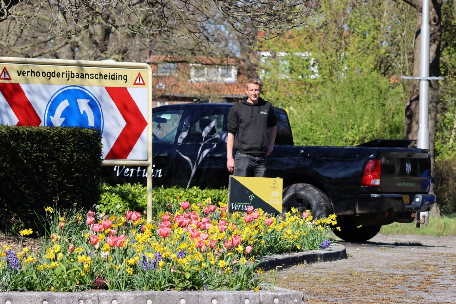 Freek Vertuin werkt al jaren samen met bloembollenspecialist [LINK GIP 9901]JUB Holland[/LINK]