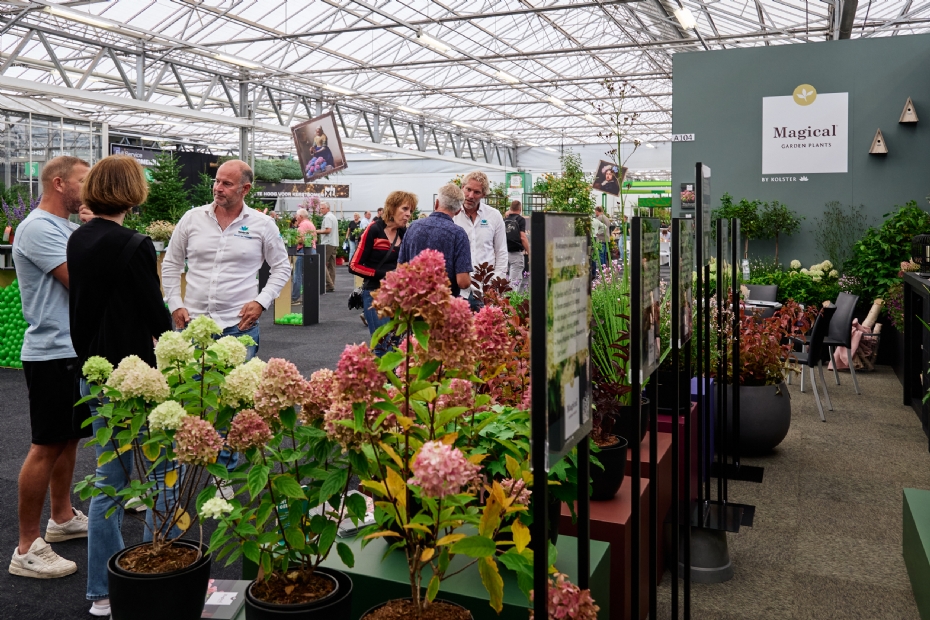 Kolster presenteert acht nieuwigheden in de eerste stand (A103) van PLANTARIUMGROEN-Direkt