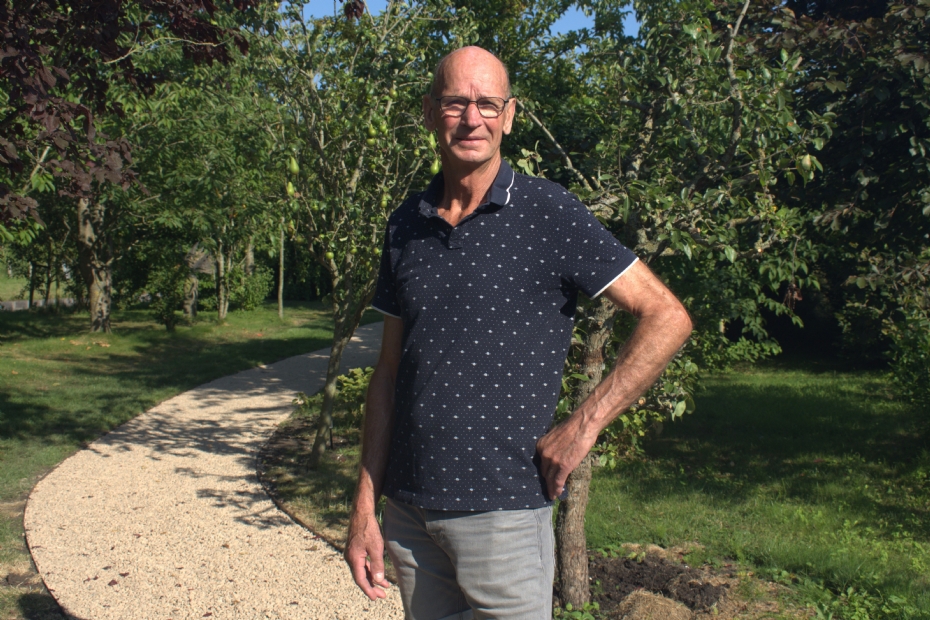 Hovenier Bert Schuurman doet alleen nog de leuke projecten